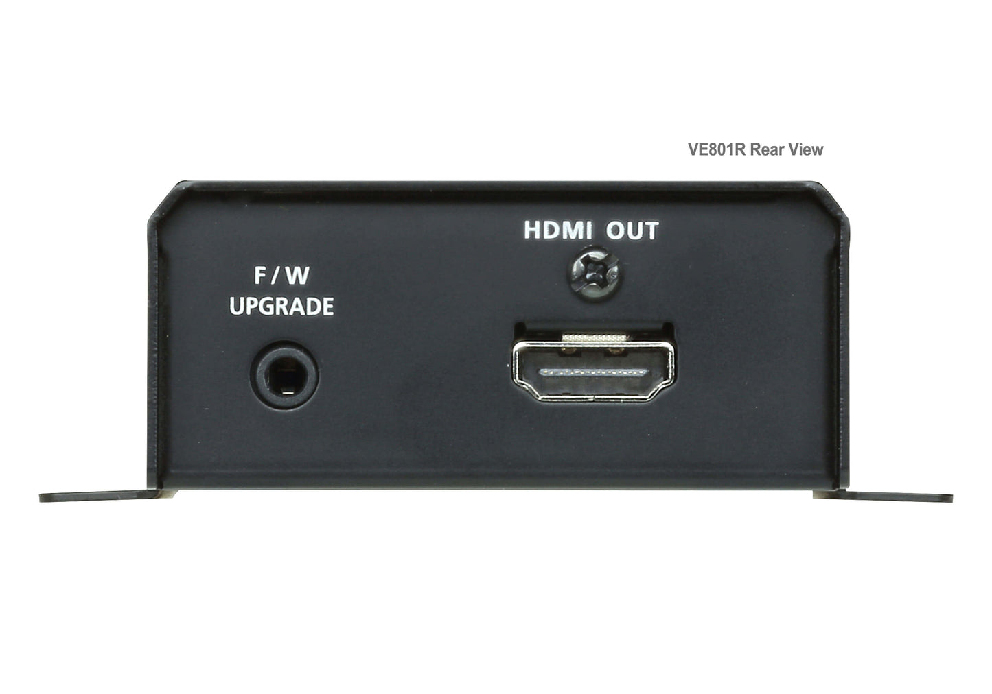 ATEN VE801R AV extender AV receiver Black