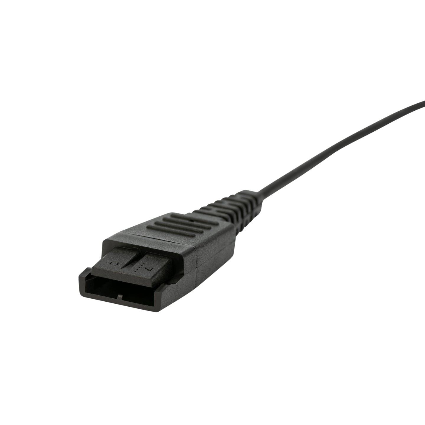 Jabra BIZ 2300 QD Duo Headset Wired Head-band Office/Call center Black