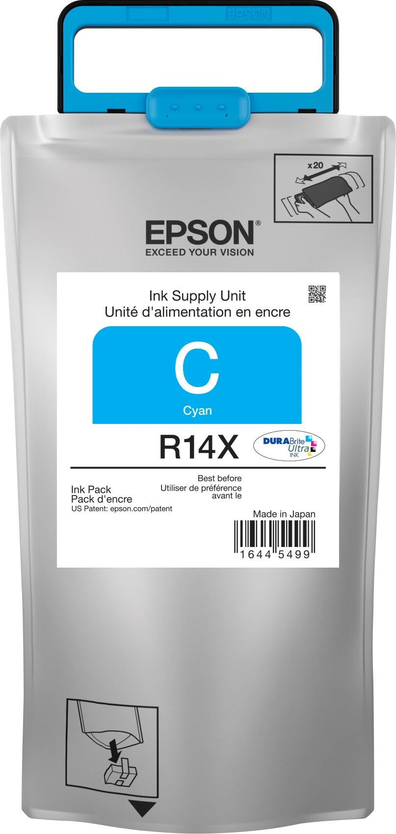 Epson R14X ink cartridge Original Cyan
