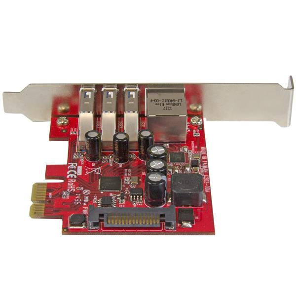 StarTech.com PEXUSB3S3GE network card Internal Ethernet 5000 Mbit/s