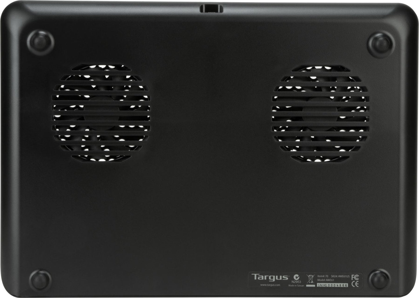 Targus AWE61US laptop cooling pad 16" Black