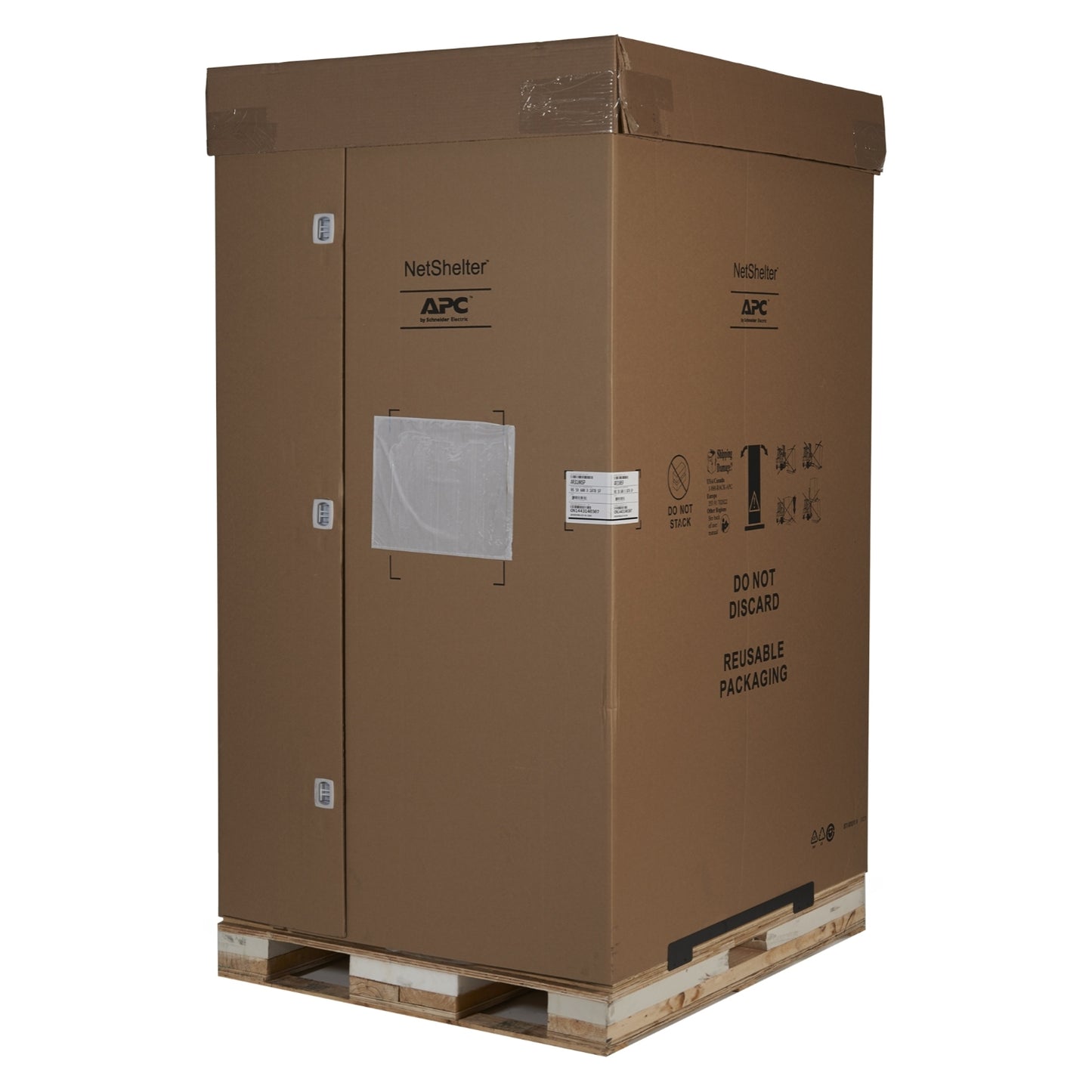 APC NetShelter SX 42U Freestanding rack Black