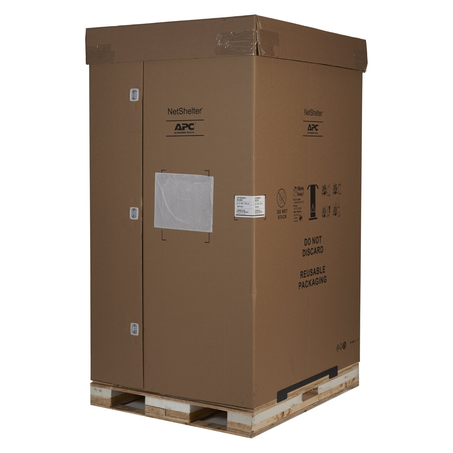 APC NetShelter SX 42U Freestanding rack Black
