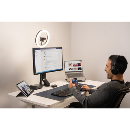 Kensington H3000 Headset Wireless Head-band Gaming USB Type-C Bluetooth Black