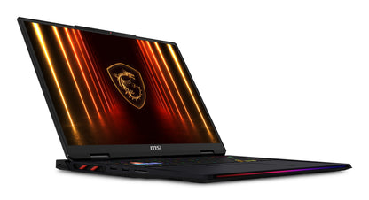 MSI Raider A18 HX A9WIG-082US AMD Ryzen™ 9 9955HX3D Laptop 18" UHD+ 32 GB DDR5-SDRAM 2 TB SSD NVIDIA GeForce RTX 5080 Wi-Fi 7 (802.11be) Windows 11 Pro Black