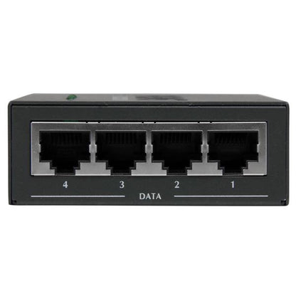 StarTech.com POEINJ4G network extender Network transmitter Black