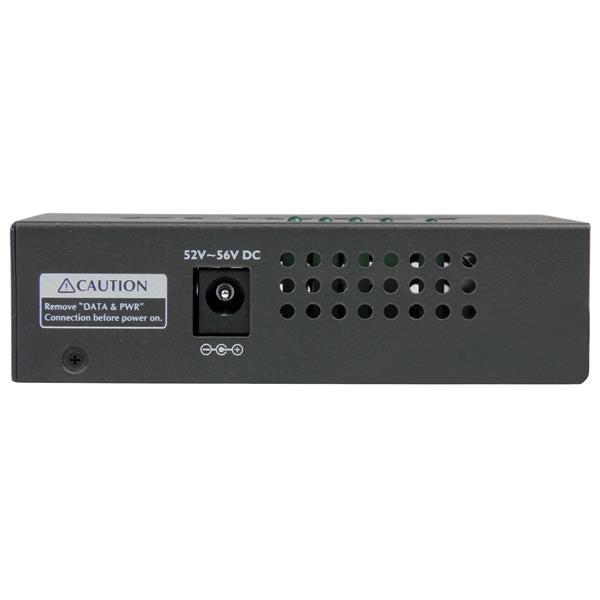 StarTech.com POEINJ4G network extender Network transmitter Black