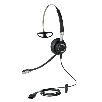 Jabra BIZ 2400 II Headset Wired Neck-band, Ear-hook, Head-band Office/Call center Black