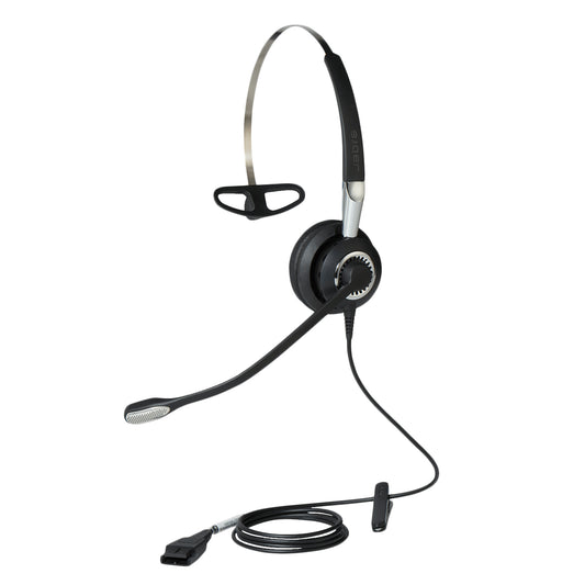 Jabra BIZ 2400 II Headset Wired Neck-band, Ear-hook, Head-band Office/Call center Black