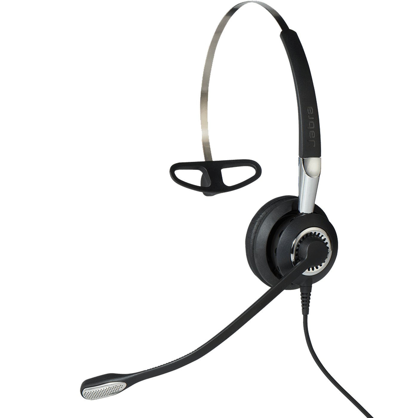 Jabra BIZ 2400 II Headset Wired Neck-band, Ear-hook, Head-band Office/Call center Black, Silver