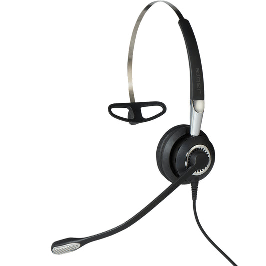 Jabra BIZ 2400 II Headset Wired Neck-band, Ear-hook, Head-band Office/Call center Black