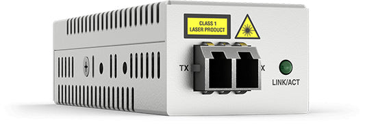 Allied Telesis AT-DMC1000/LC-90 network media converter 1000 Mbit/s 850 nm Multi-mode Gray