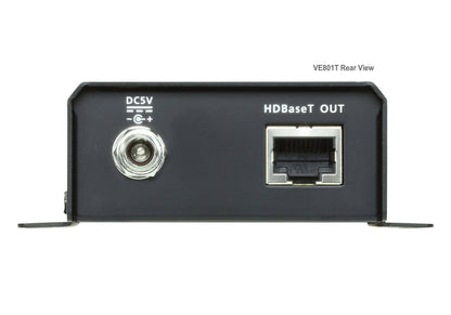 ATEN VE801T AV extender AV transmitter Black