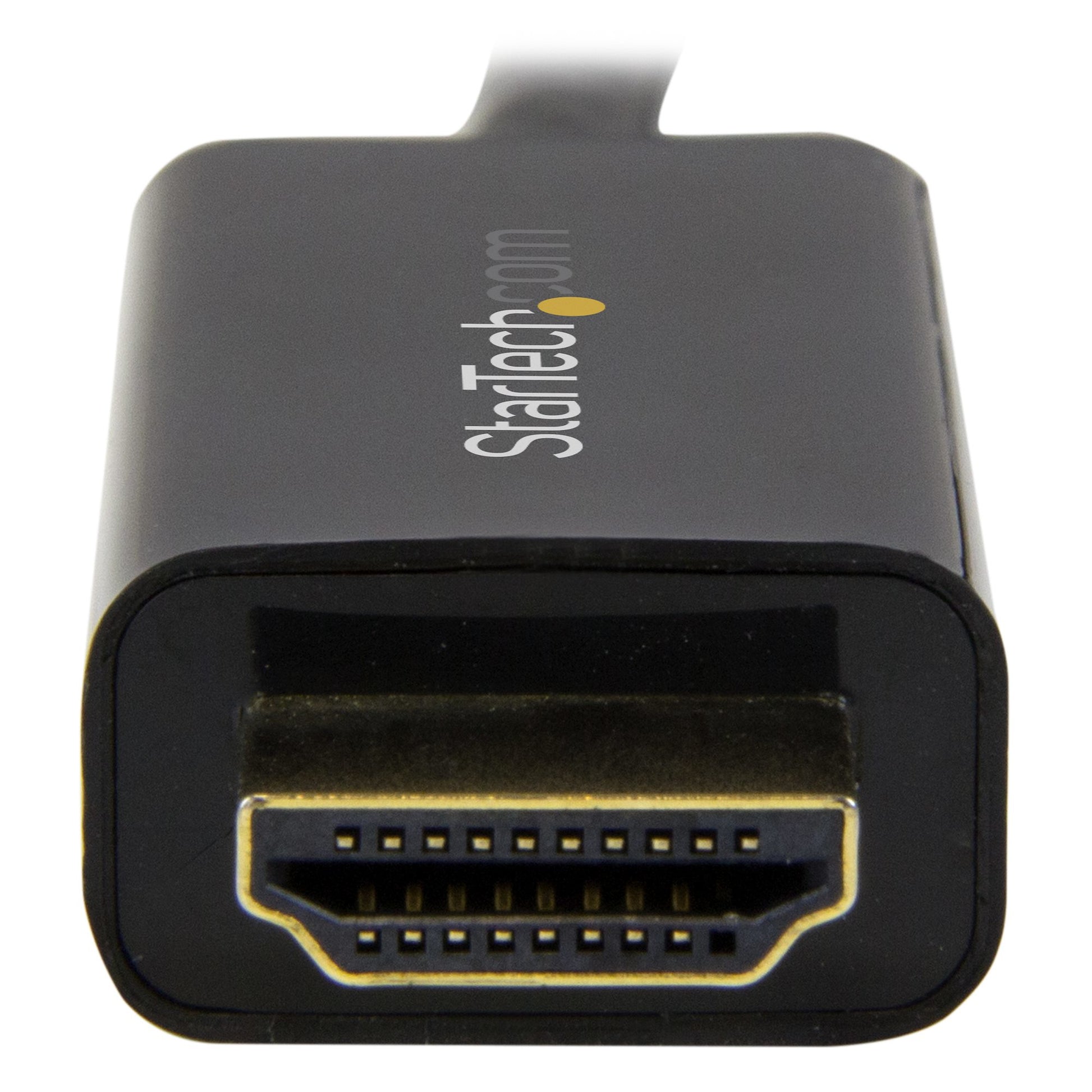 StarTech.com DP2HDMM2MB video cable adapter 78.7" (2 m) HDMI Type A (Standard) DisplayPort Black