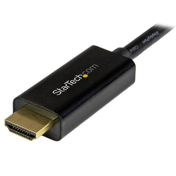 StarTech.com MDP2HDMM2MB video cable adapter 78.7" (2 m) Mini DisplayPort HDMI Type A (Standard) Black