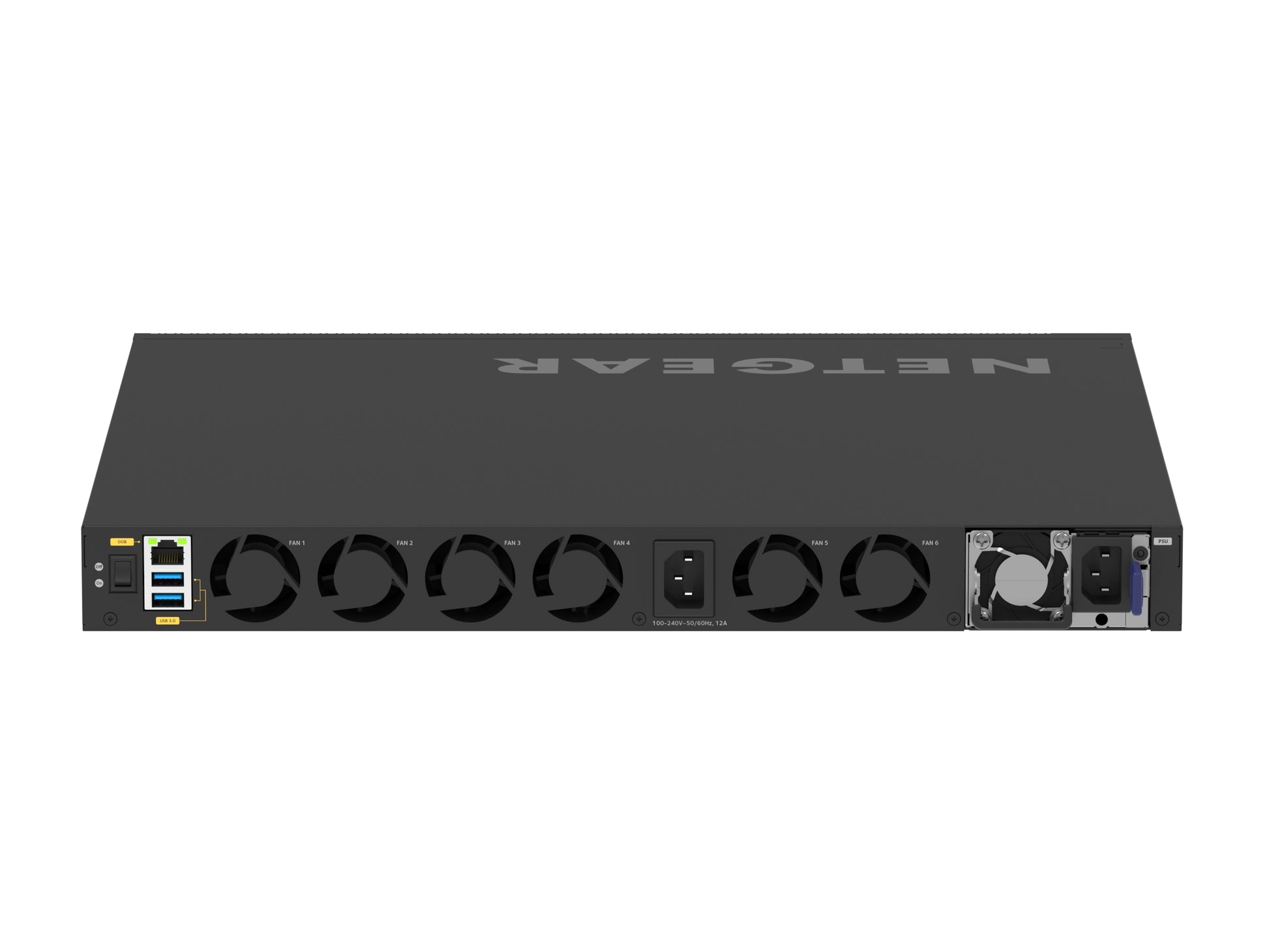 NETGEAR M4350-40X4C Managed L3 10G Ethernet (100/1000/10000) Power over Ethernet (PoE) 1U Black