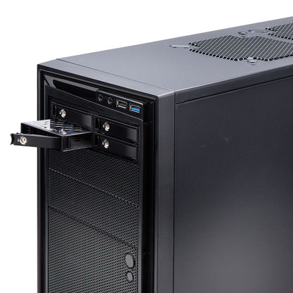 StarTech.com 4U2525-SAS-BACKPLANE drive bay panel 5.25" Storage drive tray Black