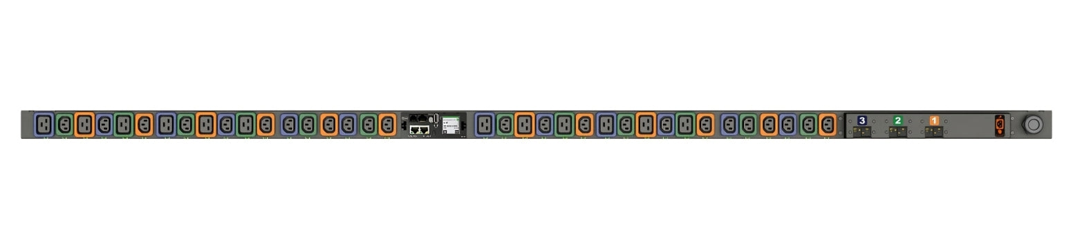 Vertiv Geist MNR5MGW1-36PNB8-3TL15A0A10-S-A power distribution unit (PDU) 36 AC outlet(s) 0U Black