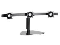 Chief Flat Panel Triple Monitor Horizontal Table Stand Desk Black