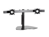 Chief Widescreen Dual Monitor Table Stand Desk Black
