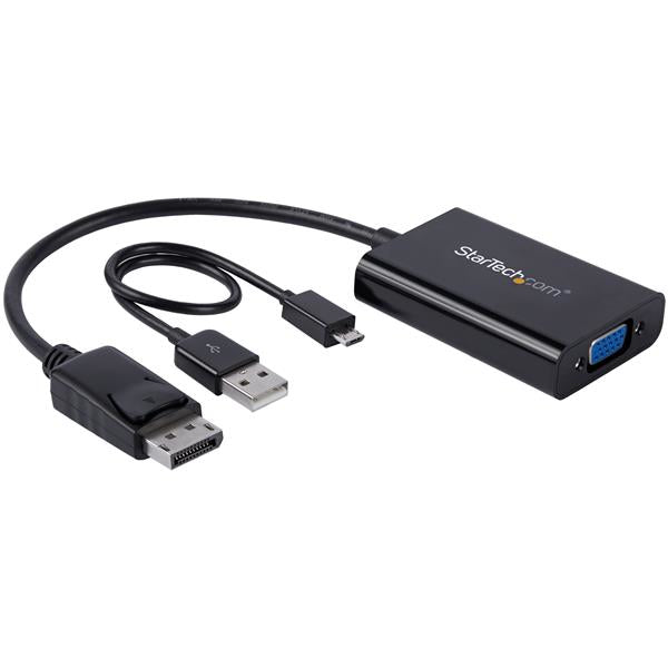 StarTech.com DP2VGAA video cable adapter 7.24" (0.184 m) Black