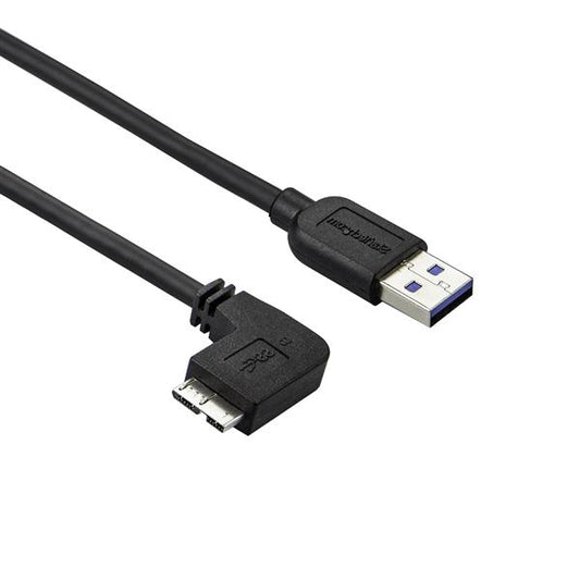 StarTech.com USB3AU50CMLS USB cable USB 3.2 Gen 1 (3.1 Gen 1) 19.7" (0.5 m) USB A Micro-USB B Black