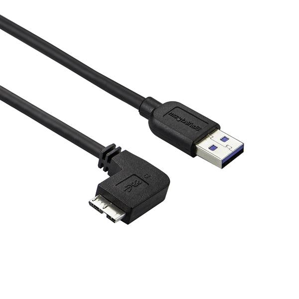 StarTech.com USB3AU2MLS USB cable USB 3.2 Gen 1 (3.1 Gen 1) 78.7" (2 m) USB A Micro-USB B Black