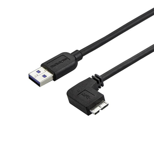 StarTech.com USB3AU50CMRS USB cable USB 3.2 Gen 1 (3.1 Gen 1) 19.7" (0.5 m) USB A Micro-USB B Black