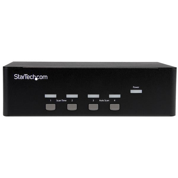 StarTech.com SV431DVGAU2A KVM switch Black