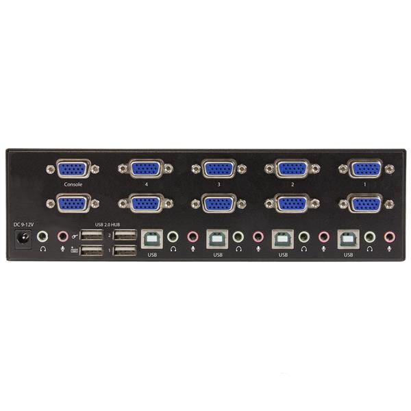 StarTech.com SV431DVGAU2A KVM switch Black