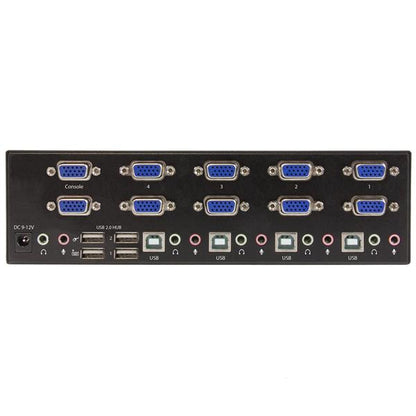 StarTech.com SV431DVGAU2A KVM switch Black