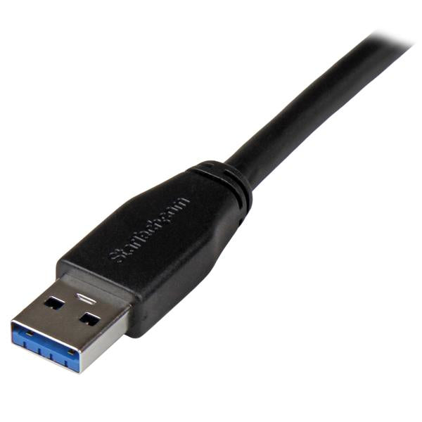 StarTech.com USB3SAB10M USB cable USB 3.2 Gen 1 (3.1 Gen 1) 393.7" (10 m) USB A USB B Black