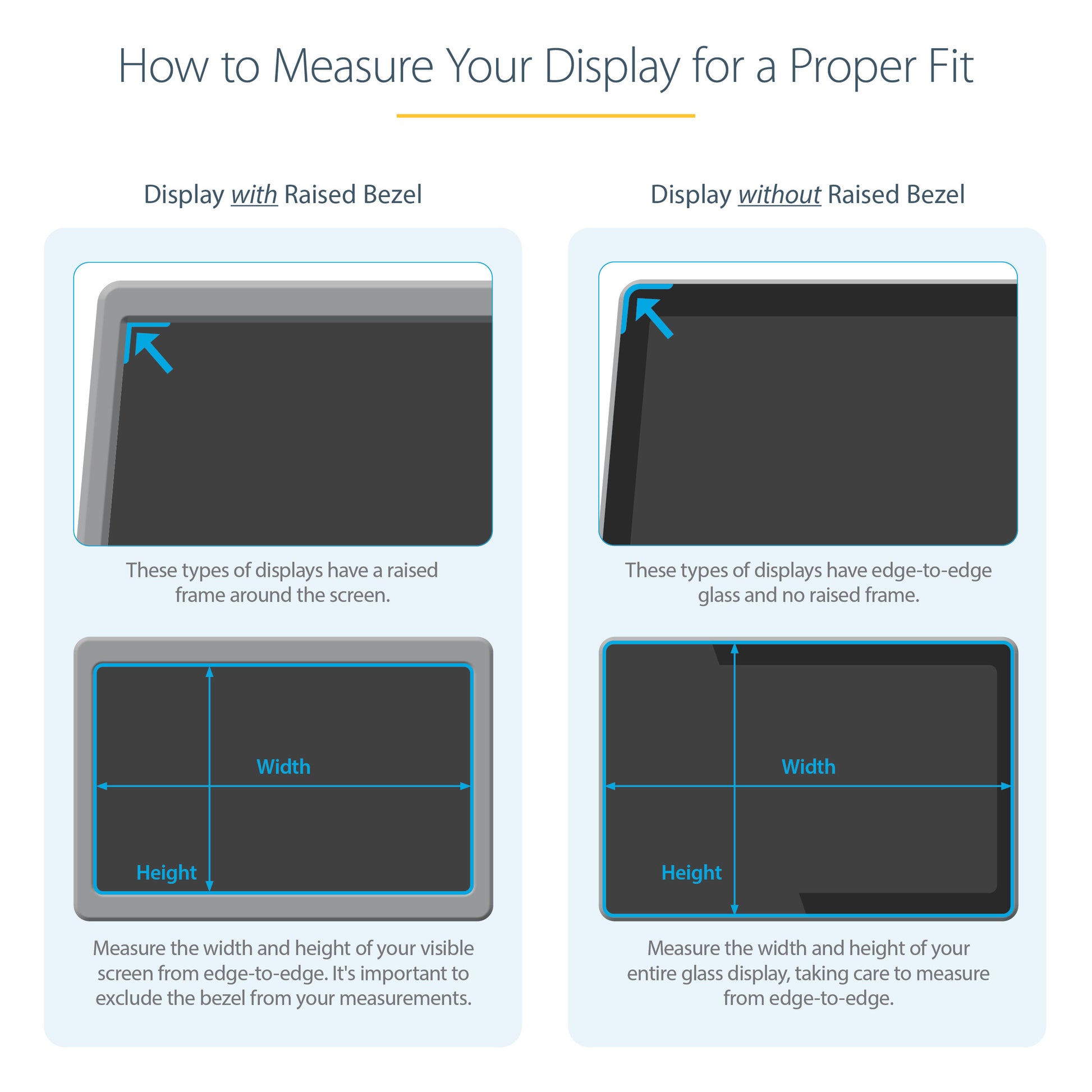 StarTech.com PRIVSCNMON32 display privacy filters 32" Monitor Frameless display privacy filter