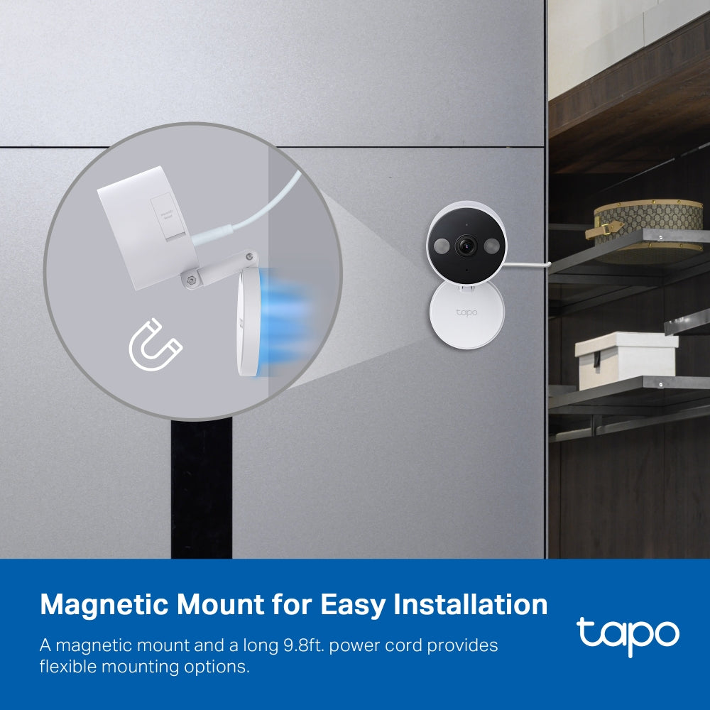 TP-Link Tapo C120 IP security camera Indoor & outdoor 2560 x 1440 pixels Ceiling/Wall/Desk