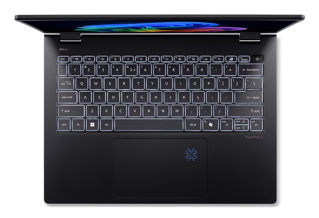 Acer TravelMate P6 14 AI TMP614-54-783H Copilot+ PC Intel Core Ultra 7 256V Laptop 14" WQXGA+ 16 GB LPDDR5x-SDRAM 1 TB SSD Wi-Fi 7 (802.11be) Windows 11 Pro Black