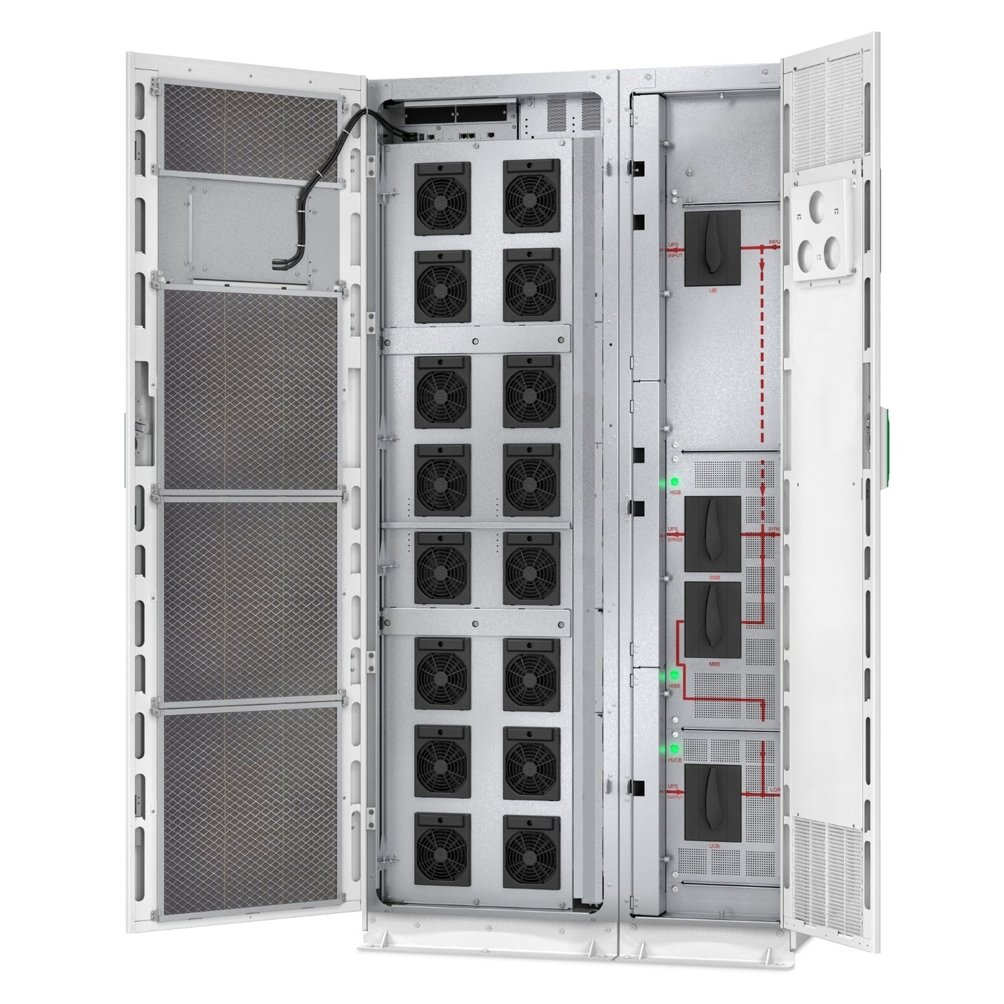 APC GVMSB200KHS uninterruptible power supply (UPS) Double-conversion (Online) 200 kVA 180000 W