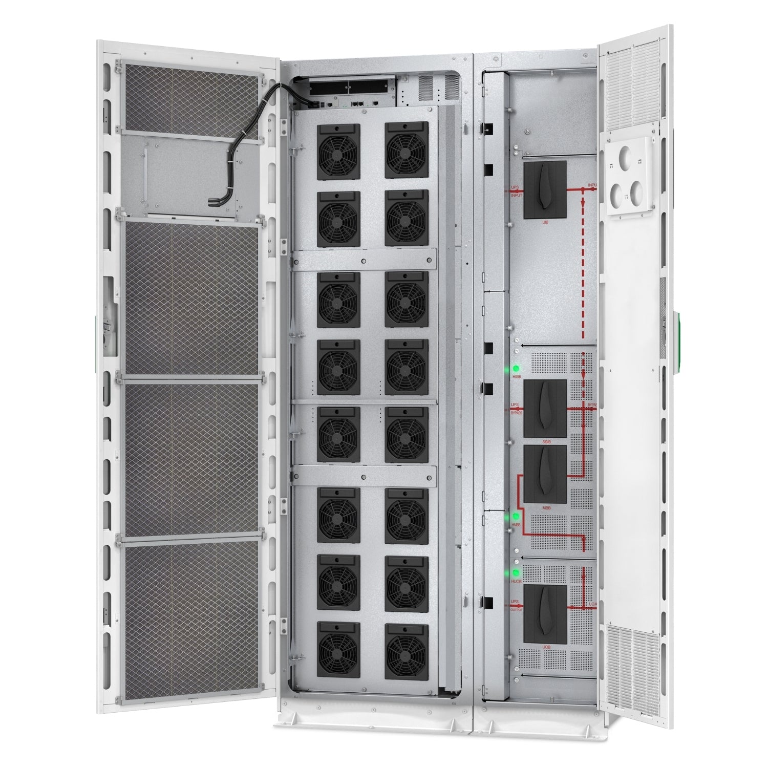 APC GVMSB200KHS uninterruptible power supply (UPS) Double-conversion (Online) 200 kVA 180000 W
