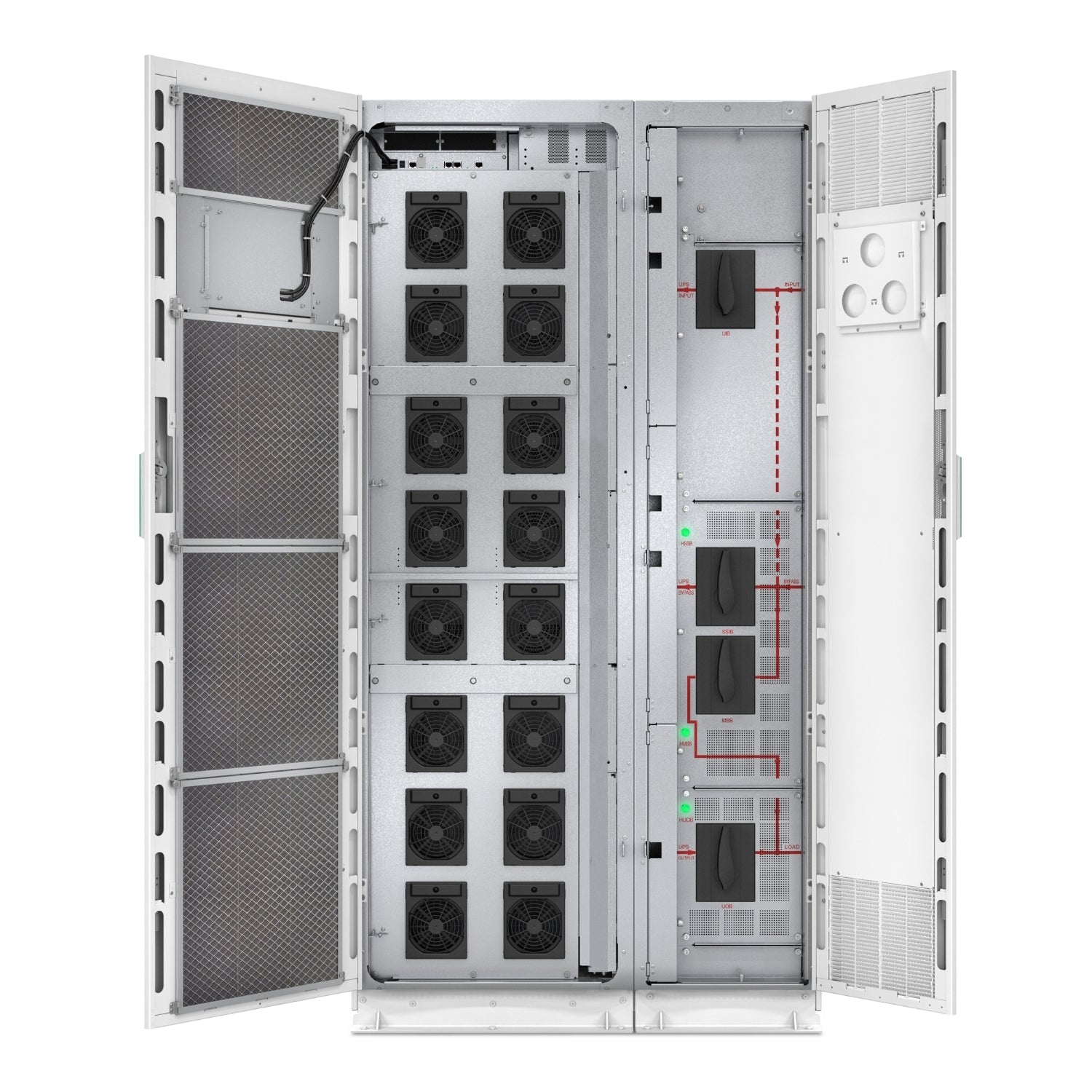 APC GVMSB200KHS uninterruptible power supply (UPS) Double-conversion (Online) 200 kVA 180000 W