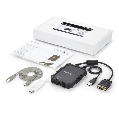 StarTech.com NOTECONS02X KVM switch Black