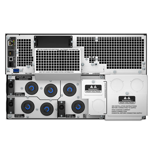 APC Smart-UPS SRT 10000VA RM 208V L630 uninterruptible power supply (UPS) Double-conversion (Online) 10 kVA 10000 W 6 AC outlet(s)
