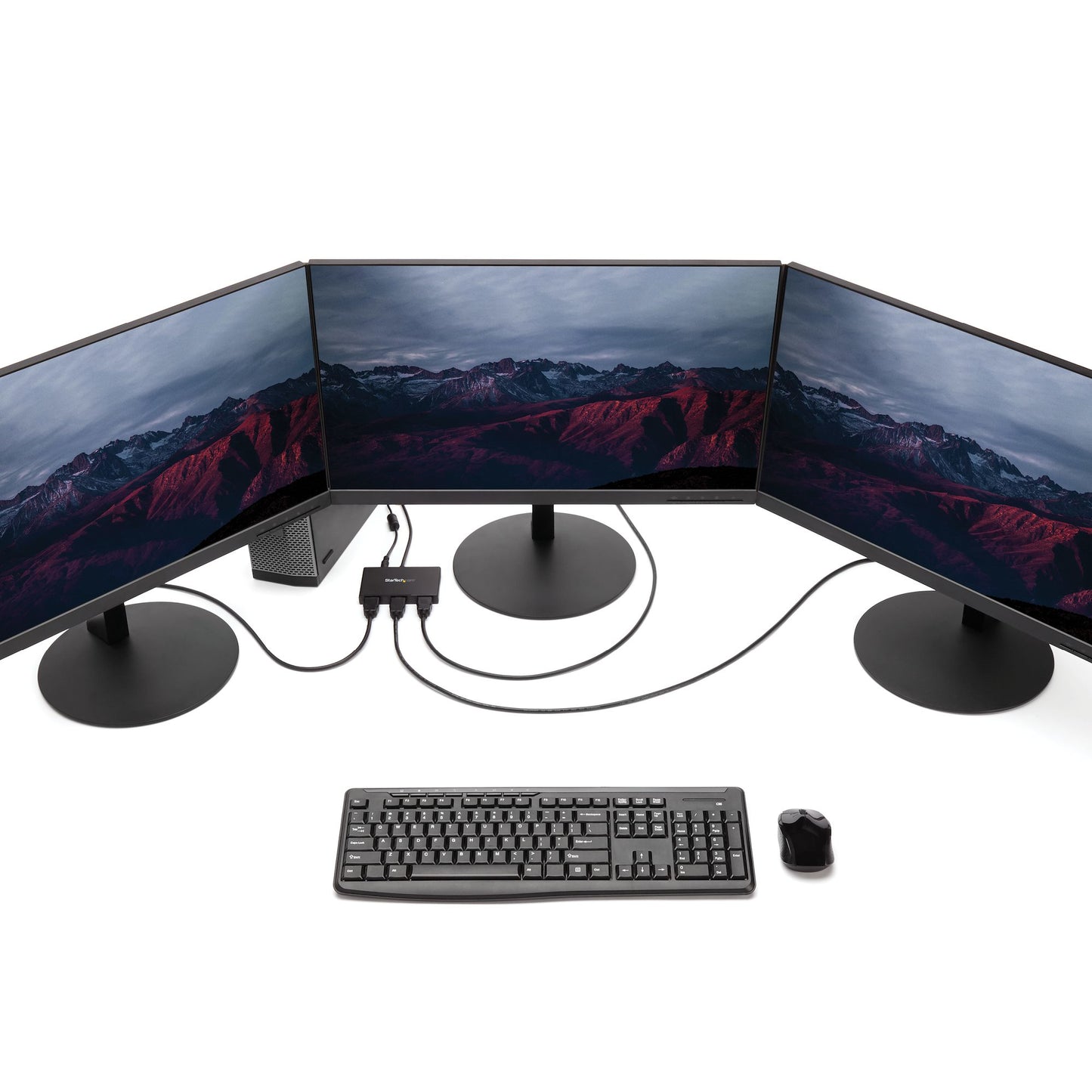 StarTech.com MSTDP123HD video splitter DisplayPort 3x HDMI