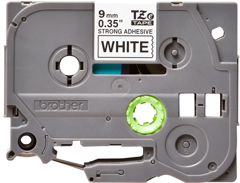Brother TZES221G label-making tape Black on white TZe