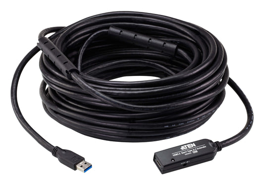 ATEN UE332C USB cable USB 3.2 Gen 1 (3.1 Gen 1) 787.4" (20 m) USB A Black