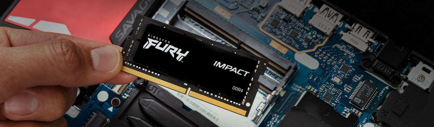 Kingston Technology FURY Impact memory module 64 GB 2 x 32 GB DDR4 3200 MT/s