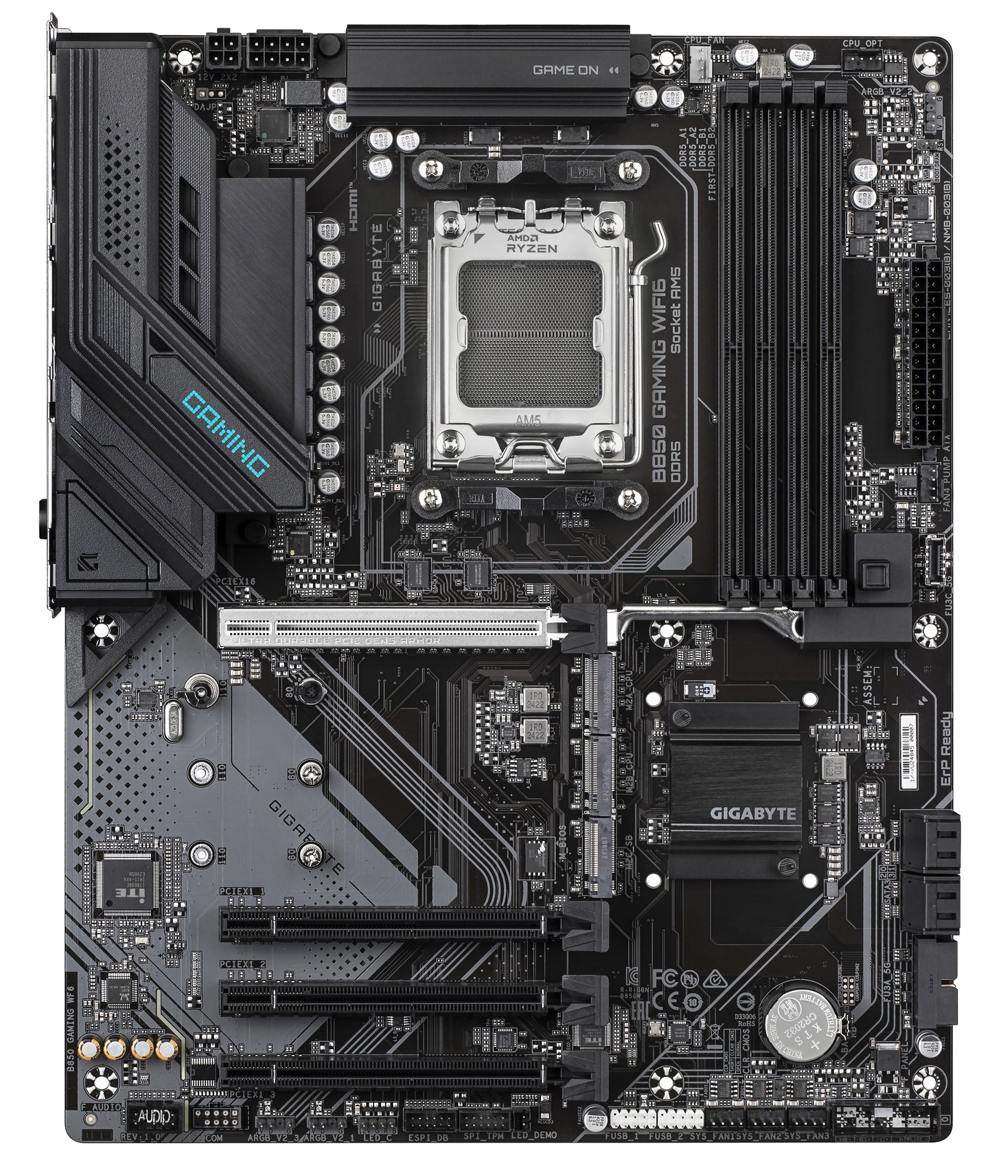 GIGABYTE B850 GAMING WIFI6 AMD B850 Socket AM5 ATX