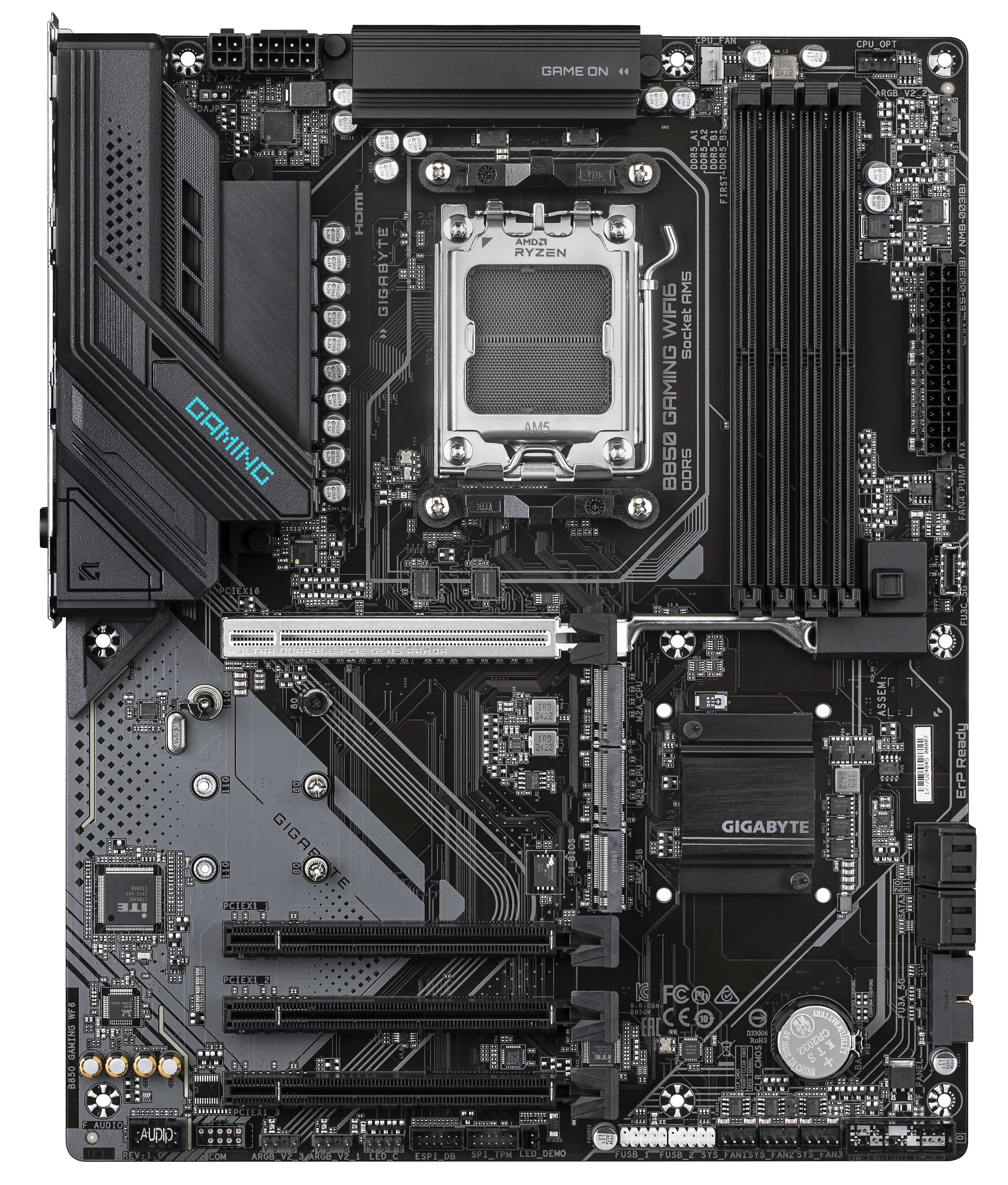 GIGABYTE B850 GAMING WIFI6 AMD B850 Socket AM5 ATX
