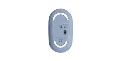 Logitech 920-012202 keyboard Mouse included Universal RF Wireless + Bluetooth QWERTY English Blue