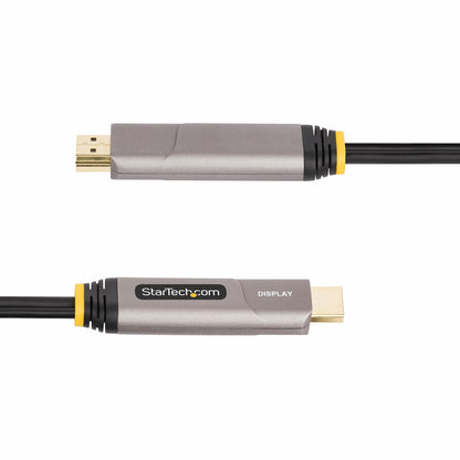 StarTech.com 146B-USBC-HDMI4K-AOC video cable adapter 598.4" (15.2 m) USB Type-C HDMI Type A (Standard) Black