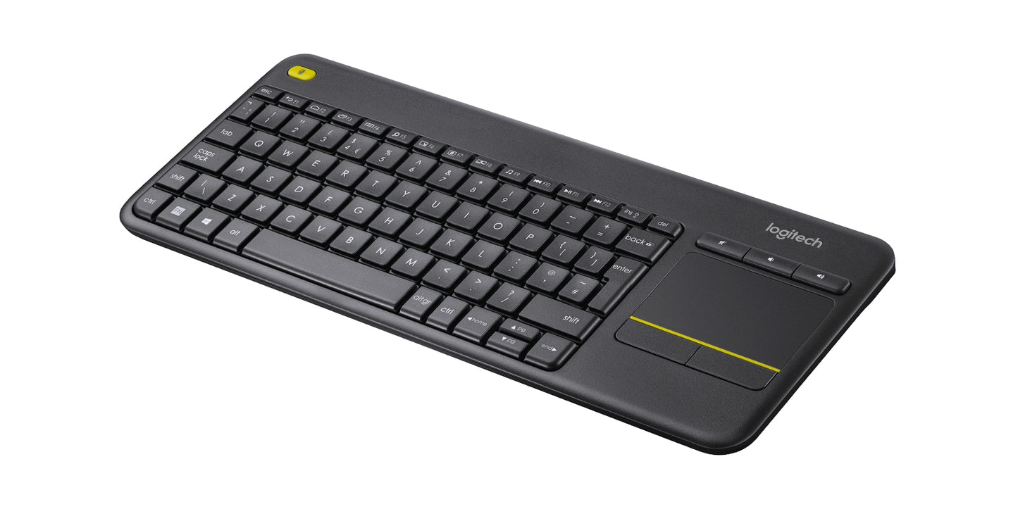 Logitech 920-007119 keyboard Universal RF Wireless QWERTY US International Black