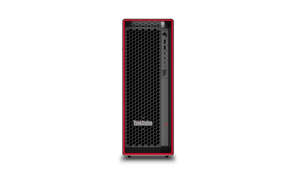 Lenovo ThinkStation P5 Intel Xeon W w3-2425 32 GB DDR5-SDRAM 512 GB SSD NVIDIA Quadro T1000 Windows 11 Pro for Workstations Tower Workstation Black, Red